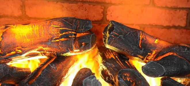 Эффект живого огня в электрокамине