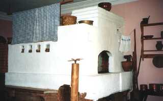 Порядовка установки печи с лежанкой