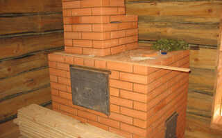 Как для бани сделать печь руками?