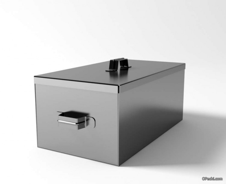 Бытовая коптильня с гидрозатвором